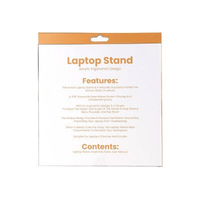 Vivitar Acrylic Laptop Stand - Light Purple