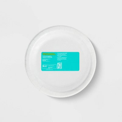 Disposable Plates - Spring Floral - 44ct - 8.5" - up&up
