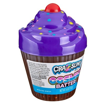 Cra-Z-Slimy Cosmic Batter Scented Slime with Cupcake Shaped Container