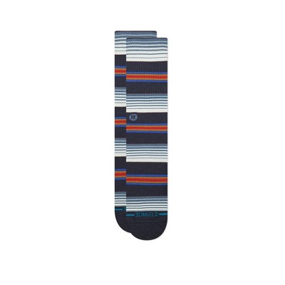 Stance Men's Serape Crew Socks 2pk - Heathered Blue 6-12