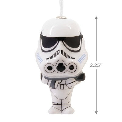 Hallmark Star Wars Stormtrooper Decoupage Christmas Tree Ornament