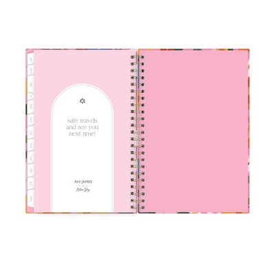 Rhi James for Blue Sky Weekly/Monthly Planner 15 Month Wirebound 5"x8" Textured Paper Hardcover - Ava Floral