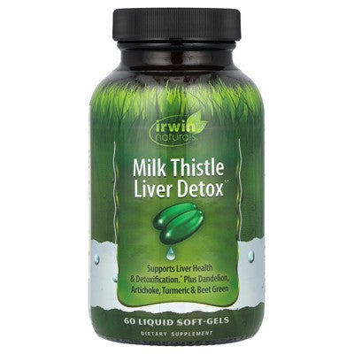 Irwin Naturals Milk Thistle Liver Detox®, 60 Liquid Soft-Gels