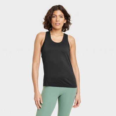 Women's Seamless Tank Top - All In Motion Black S