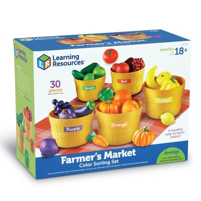 Learning Resources Farmers Market Sorting Set