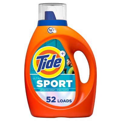 Tide Ultra Sport HE Deep Cleaning Concentrated Liquid Laundry Detergent 52 Loads - 73 fl oz