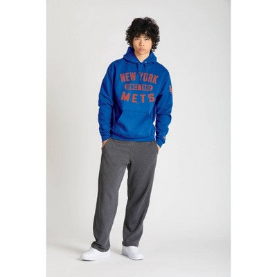 MLB New York Mets Men's Champion Hooded Sweatshirt - L