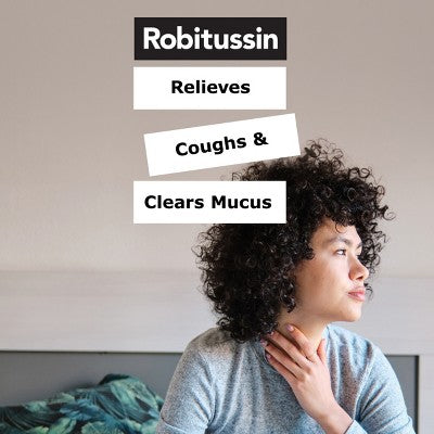Robitussin Cough & Chest Congestion Max/Nighttime Combo Syrup - Dextromethorphan - Berry - 8 fl oz/2pk