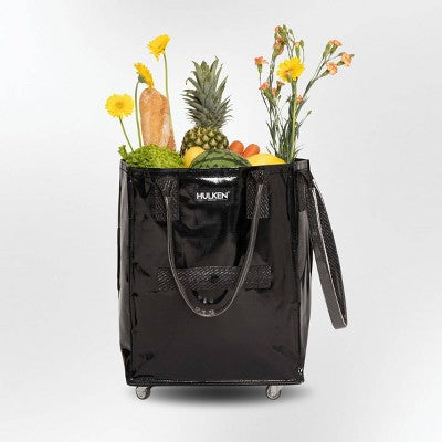 HULKEN Original Rolling Tote Bag Medium Black (LOCAL PICKUP ONLY)