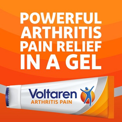 Voltaren Diclofenac Sodium Topical Arthritis Pain Relief Gel Tube - 3.5 oz