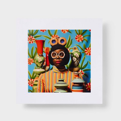 Black History Month 12"x12" 2pk Matted Wall Art Print Set
