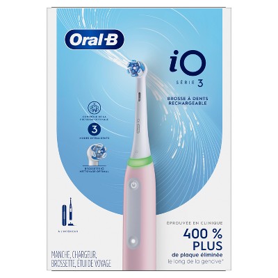 Oral-B iO Series 3 Electric Toothbrush - Pink