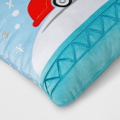 12"x15" Snow Globe Christmas Novelty Throw Pillow - Wondershop???????