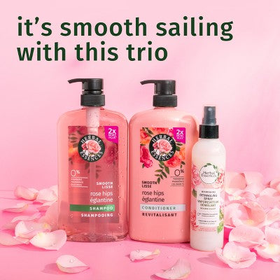 Herbal Essences Classics Smooth Shampoo - 33.8 fl oz: For All Hair Types, Daily Use, Fresh Scent, Liquid Form