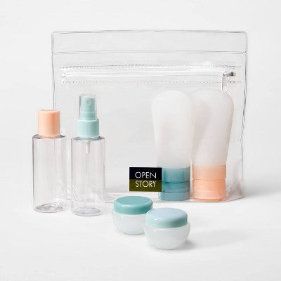 7pc Toiletry Bag Set - Open Story?