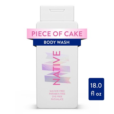 Native Body Wash - Limited Edition - Vanilla Piece of Cake - 18 fl oz