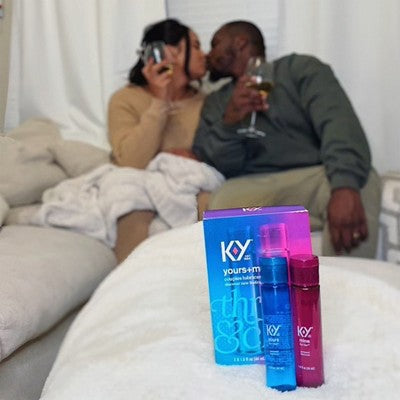 K-Y Yours + Mine Couples Personal Lube - 3 fl oz/2ct