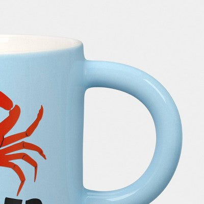 15 fl oz Zodiac Cancer Mug Blue - Room Essentials