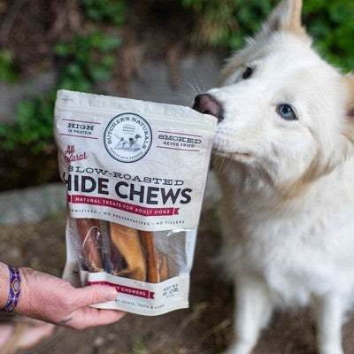Butcher's Naturals Beef Flavor Rawhides Dog Treats - 8oz