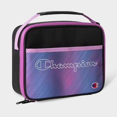 Champion Center Lunch Kit with Tray - Blue/Pink