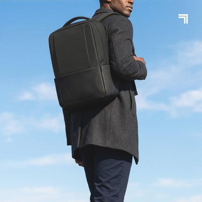Sharper Image Lifestyle Backpack Fits 17" Laptop - Black