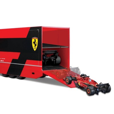 Maisto Race Formula McLaren Semi Truck with SF-24 Toy Vehicle 1:43 Scale