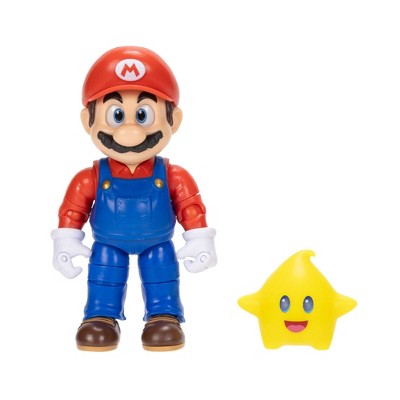 The Super Mario Galaxy Movie - 5" Figure Series - Mario Figure with Luma Star Accessory