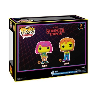 Funko POP! TV: Stranger Things Robin & Steve Vinyl Figures - 2pk