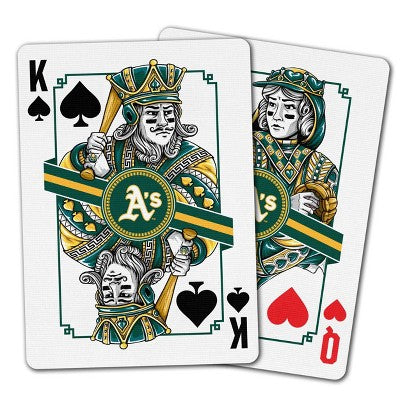 LOT OF 2 MLB Oakland Athletics Classic Series Playing Cards: Officially Licensed