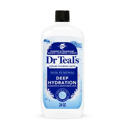 Dr Teal's Skin Renewal Deep Hydration Serum Foaming Bath - 24 fl oz