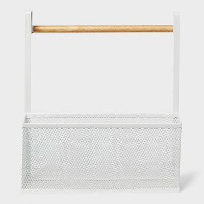 Punched Metal Over the Door Kitchen Cabinet Organizer - Brightroom