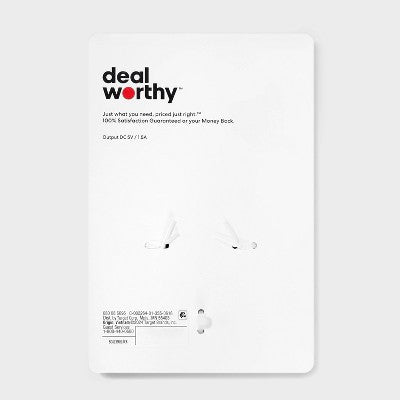 3' Micro Cable - dealworthy Black