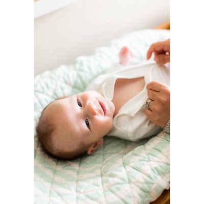 Butterfly 2-in-1 Swaddle and Transitional Sleep Sack - White