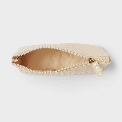 Sonia Kashuk Small Makeup Bag - Textured Cream