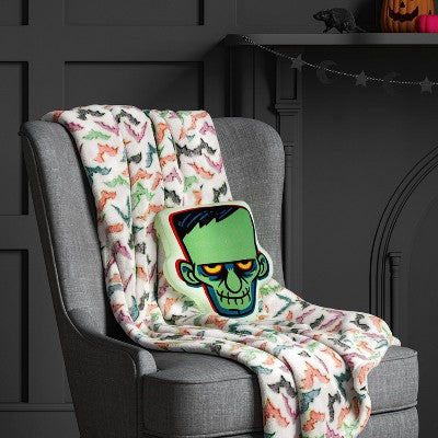 Glow in the Dark Halloween Monster Pillow - Hyde and EEK! Boutique