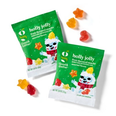 Christmas Mixed Fruit Snacks - 17.6oz - Good & Gather