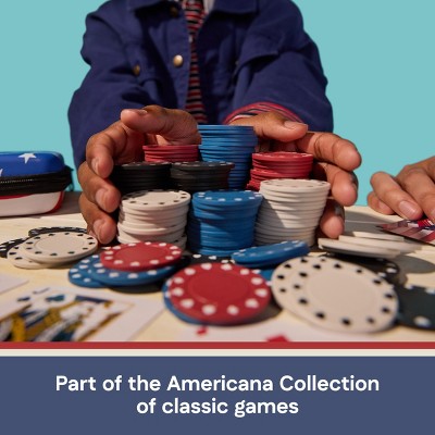 200pc Poker Set, Americana Collection in Red, White and Blue (Target Exclusive)