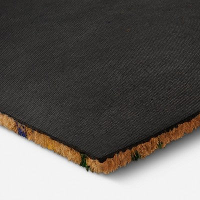 1'4"x2'4" Rectangle Outdoor Door Mat Charlcie Flower - Room Essentials (LOCAL PICKUP ONLY)