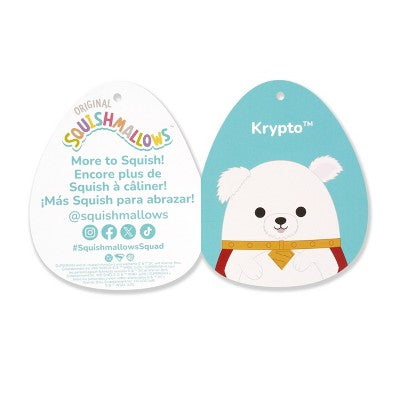 DC Comics Krypto 12" Squishmallow Plush (Target Exclusive)