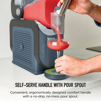 Ninja SLUSHi 88oz Professional Frozen Drink Maker with RapidChill Technology 5 Preset Programs Denim FS301ND (LOCAL PICKUP ONLY)