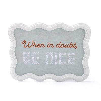 Wall Decor White - Bullseye's Playground