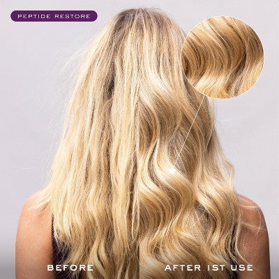 Kristin Ess + Hair Serum for Frizz & Damaged Hair - Peptide Bond Repair with Heat Protectant - 1.7 fl oz
