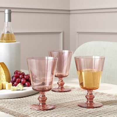 10.14oz Vintage Goblet Rustic Barn - Threshold