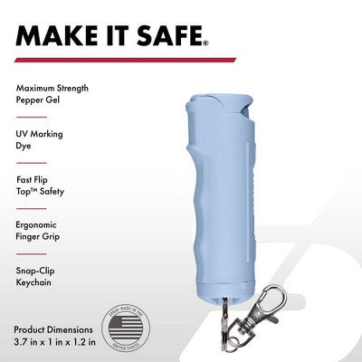 Sabre Safety Value Pepper Gel Kit Chambray Blue