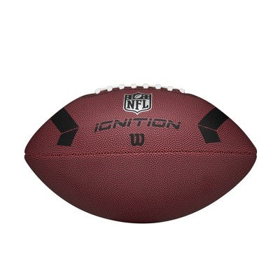 NFL Wilson Ignition Junior Football - Brown