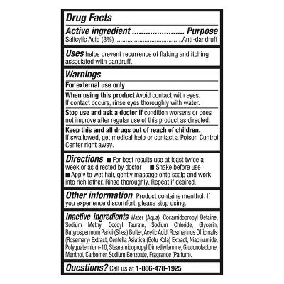 SheaMoisture Apple Cider Vinegar Anti-Dandruff Salicylic Acid Shampoo - 13 fl oz