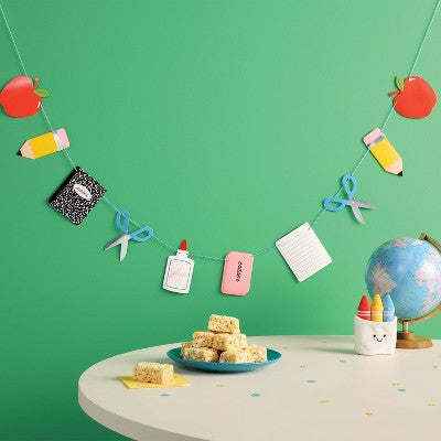 School Classroom Party Paper Banner - Spritz