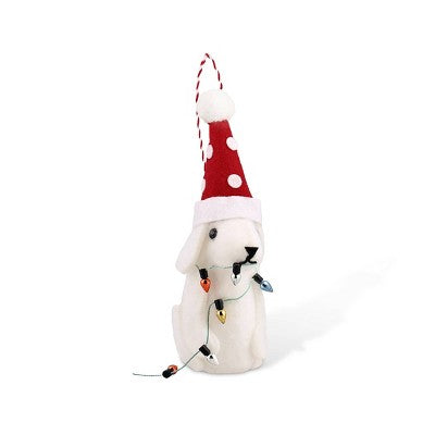 Felt Ornament Dog - Bullseye's Playground