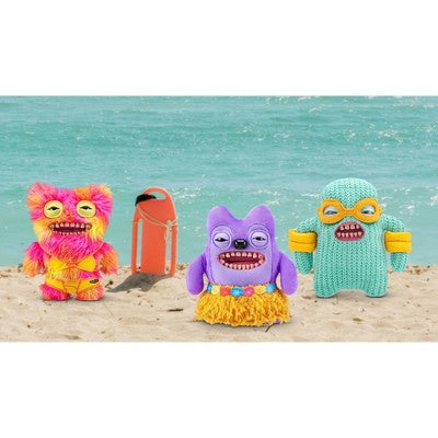 Fuggler 9.4" Vacay Vibes Munch Munch Stuffed Animal - Ginger: Monster Character Fabric Toy