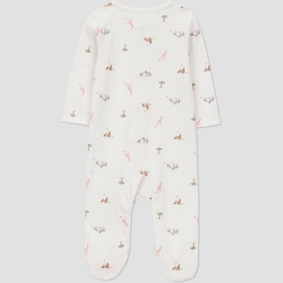 Carter's Just One You Baby Safari Animals Sleep N' Play -Cream 3M